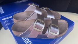 Birkenstock Arizona Big Buckle Sandalen Gr 40 schmal Neu
