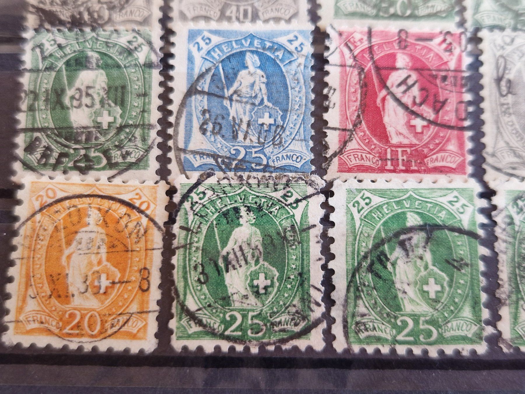 Tutti i francobolli: Ansammlung Stehende, nicht bestimmt, ab 1.- – Usato da Burgdorf venduto da Glossy01 7