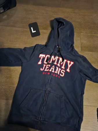 Tommy Jeans Kapuzenjacke blau Grösse L gebraucht