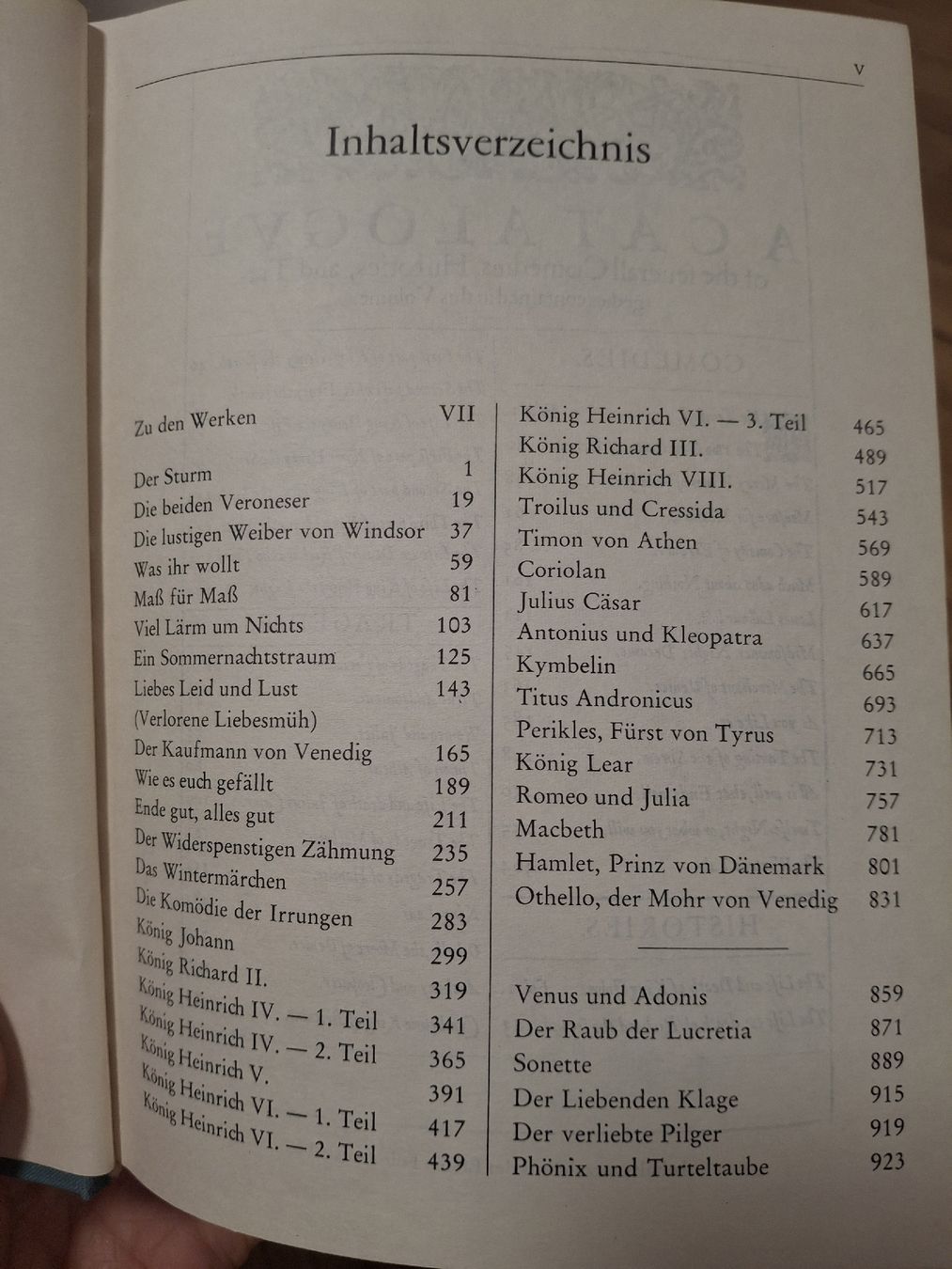 Livres: William Shakespeare Sämtliche Werke  – D'occasion à Bäriswil BE par vonys 3