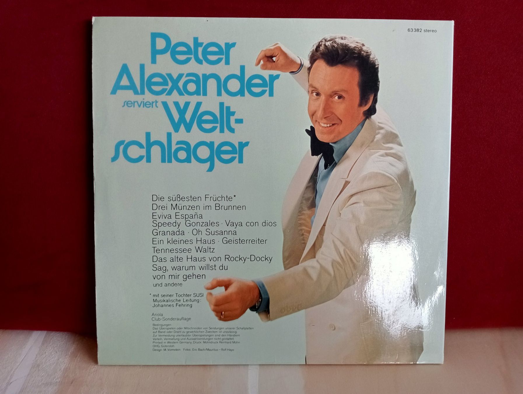 Schallplatten: LP`s von Peter Alexander – Gebraucht aus Grüningen von Urtica 4