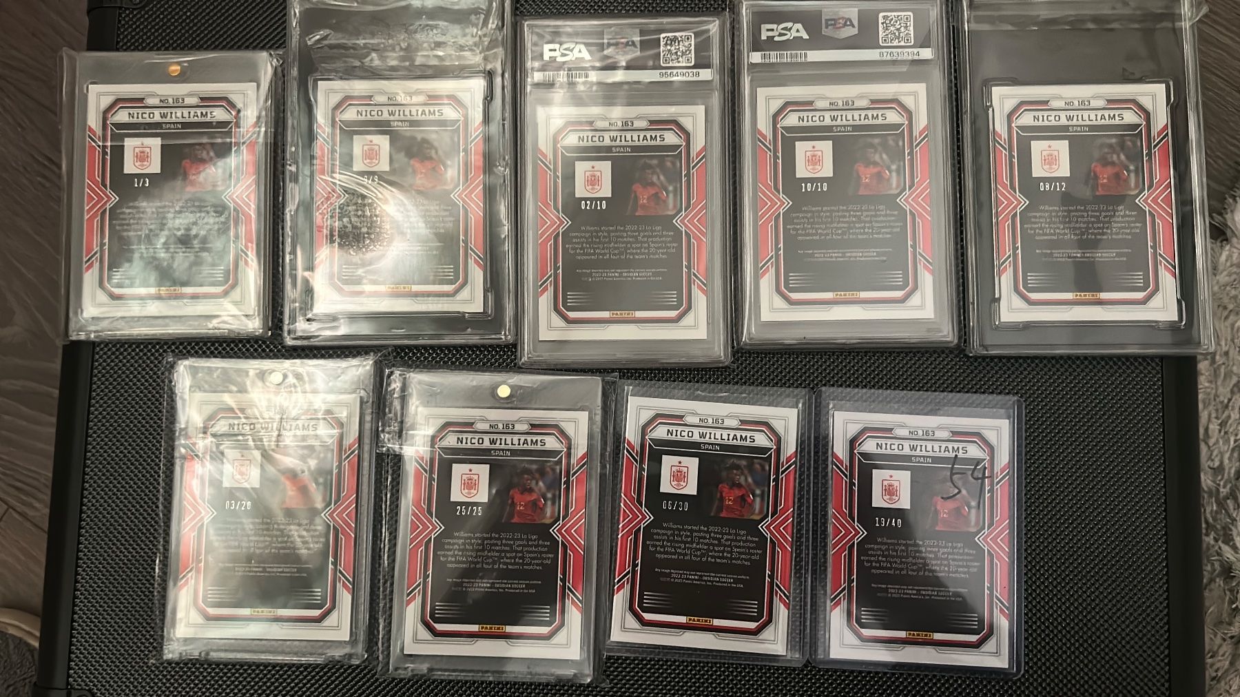 Panini Carte collezionabili: Nico Williams Obsidian 2022-23, Collection! – Nuovo (secondo la descrizione) da Versoix venduto da Madgycian 1
