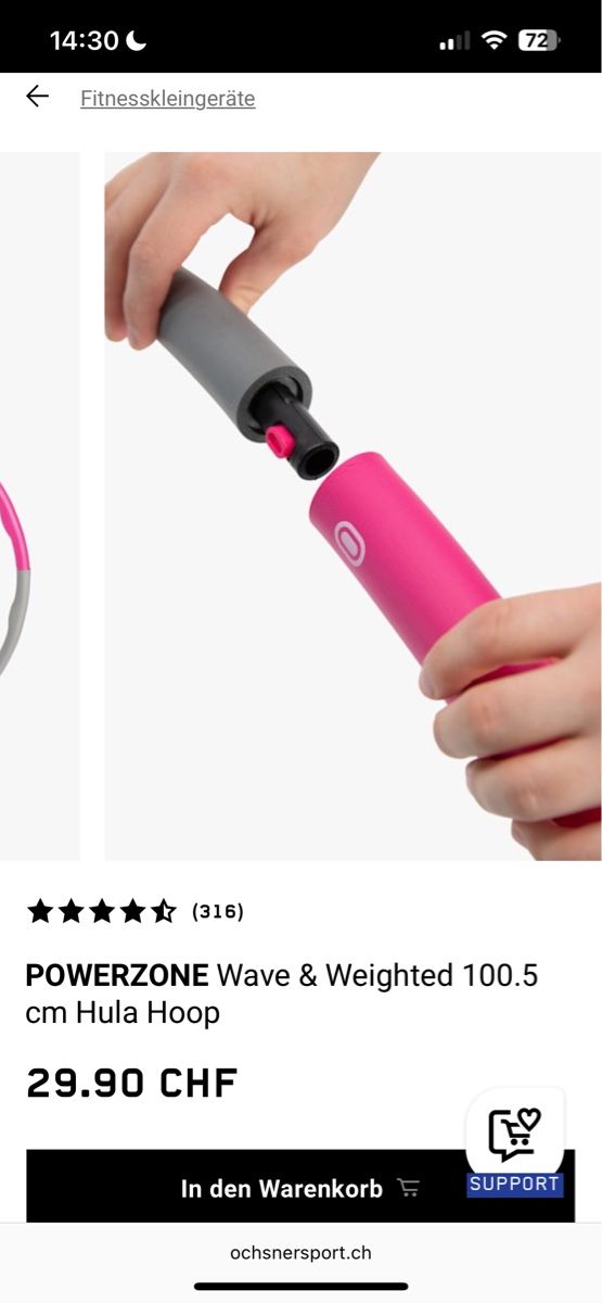 Hometrainer: Fitness Hoola Hoop – Gebraucht aus Näfels von vike17 1