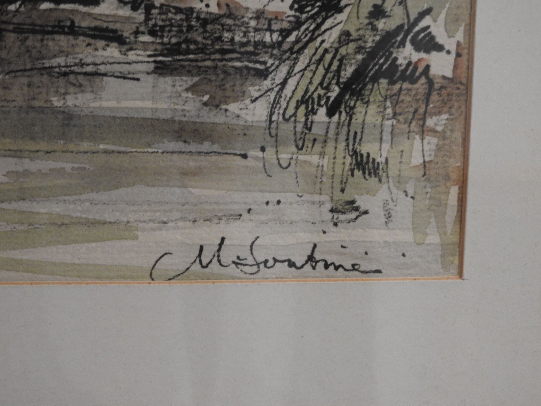 Gemälde: Michel Soutine - am Limmatquai Zürich – Gebraucht aus Stetten AG von Brissago25 3