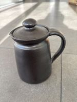 Keramik Kaffeekrug, Teekrug, Vintage, Dunkelbraun, Top!