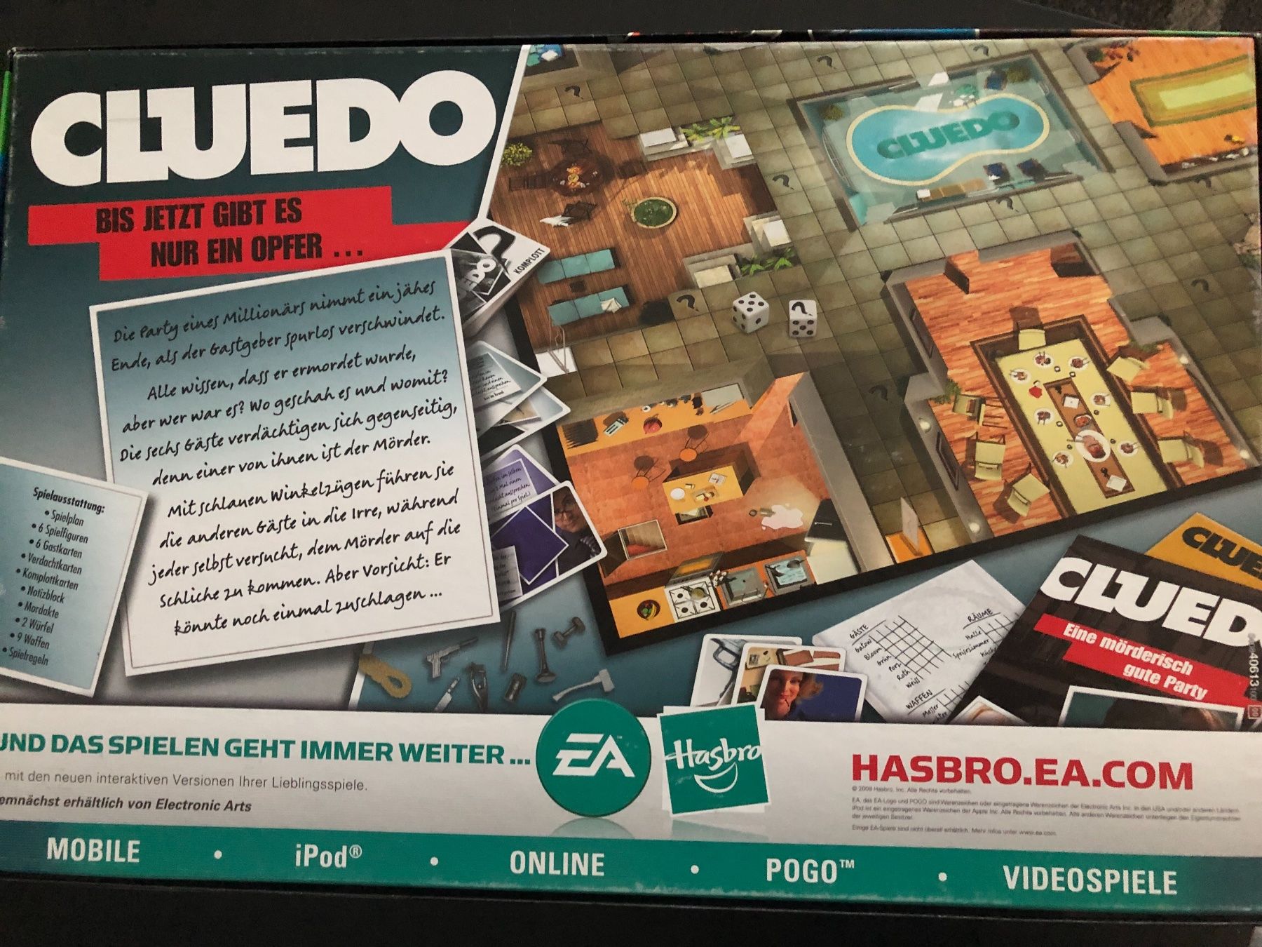 Parker Spiele: Cluedo – Gebraucht aus Emmen von ama_8wmn 3