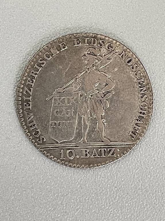 Tutti le monete: Kantonalmünze: 10 Batzen 1812 – Usato da Langwiesen venduto da antik_numis 1