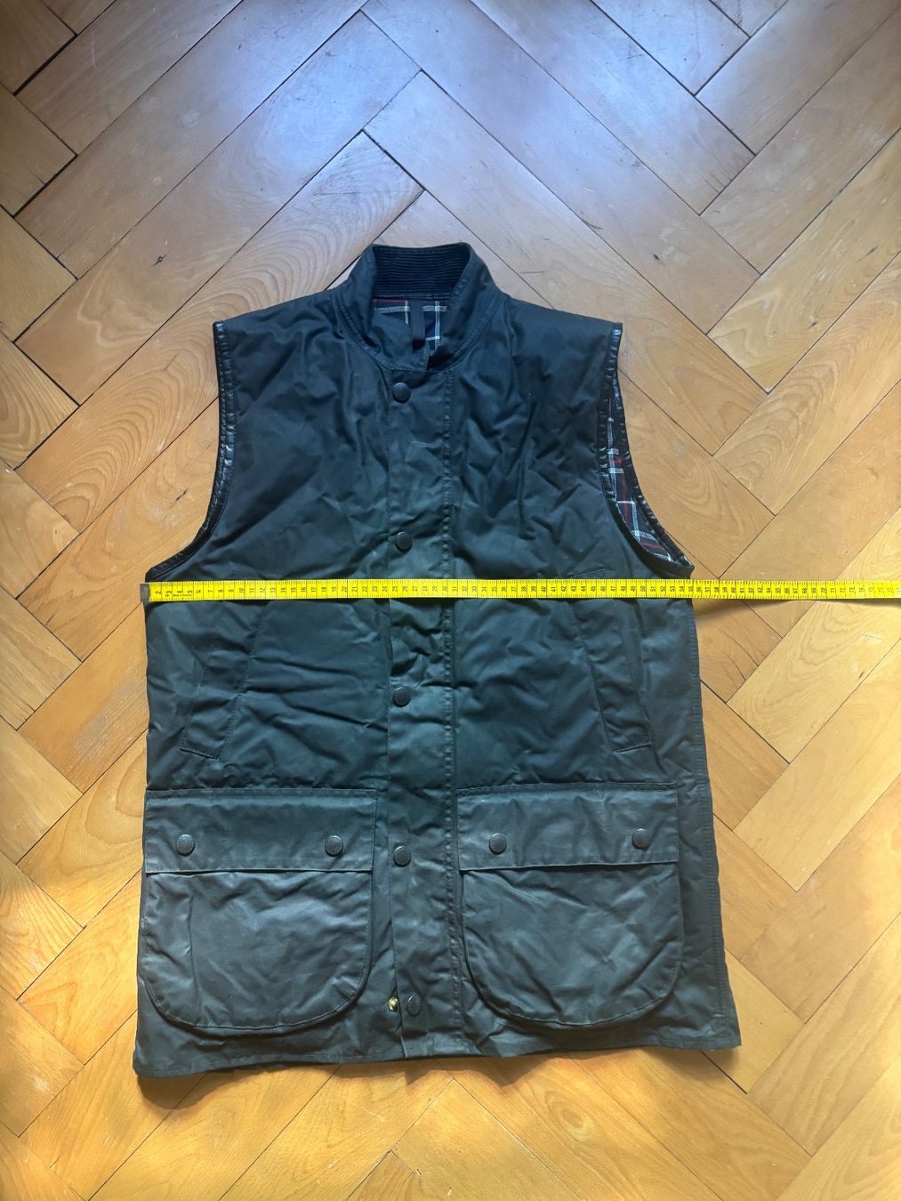 Barbour Gilet & Giacche: Barbour Weste 'Westmorland' gewachst schwarz – Usato da Zürich venduto da projetag 5