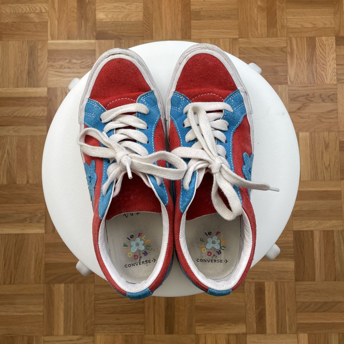 Converse Scarpe da uomo: Golf le fleur x converses rouge & bleu taille 38 – Usato da Epalinges venduto da 7h48k 2
