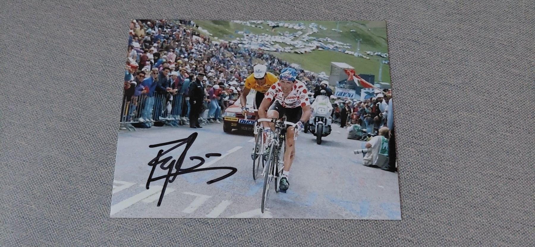 Autographes: Autogramm Tony Rominger – D'occasion à Schmerikon par Olympia04