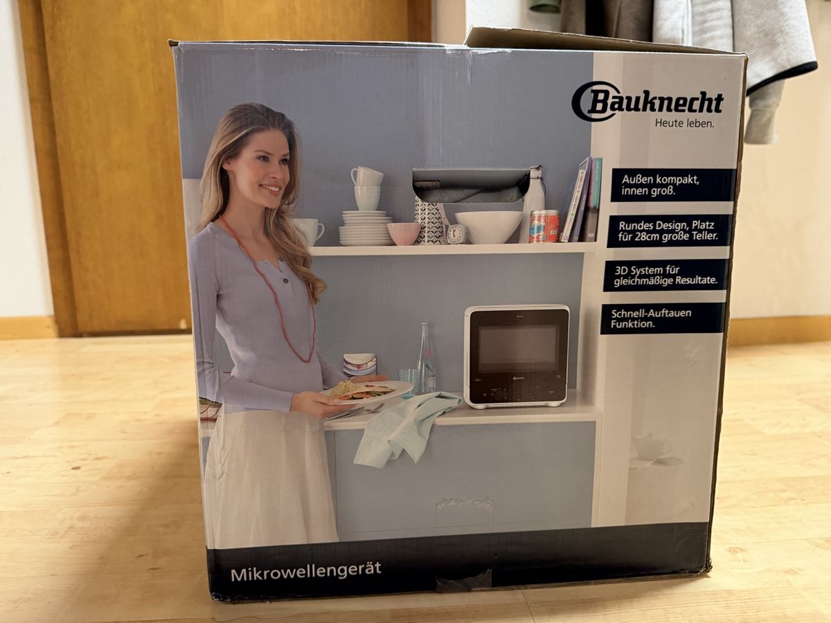 Bauknecht Elettrodomestici da cucina: Mikrowelle / Grill /Dampf Bauknecht – Nuovo (secondo la descrizione) da Gottlieben venduto da Brento 3