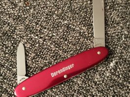 Derendinger Taschenmesser, Rot, Praktisch für Unterwegs! top
