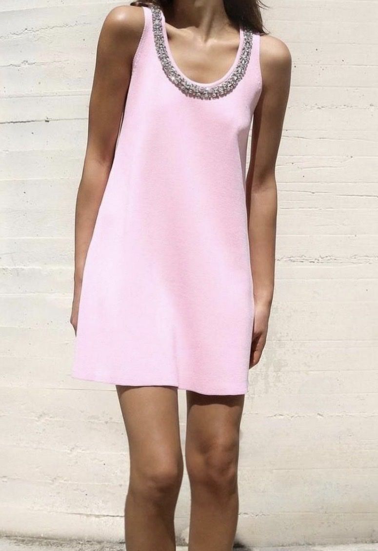 Zara Vestiti: Pink zara dress – Nuovo (secondo la descrizione) da Melide venduto da Nikola-123