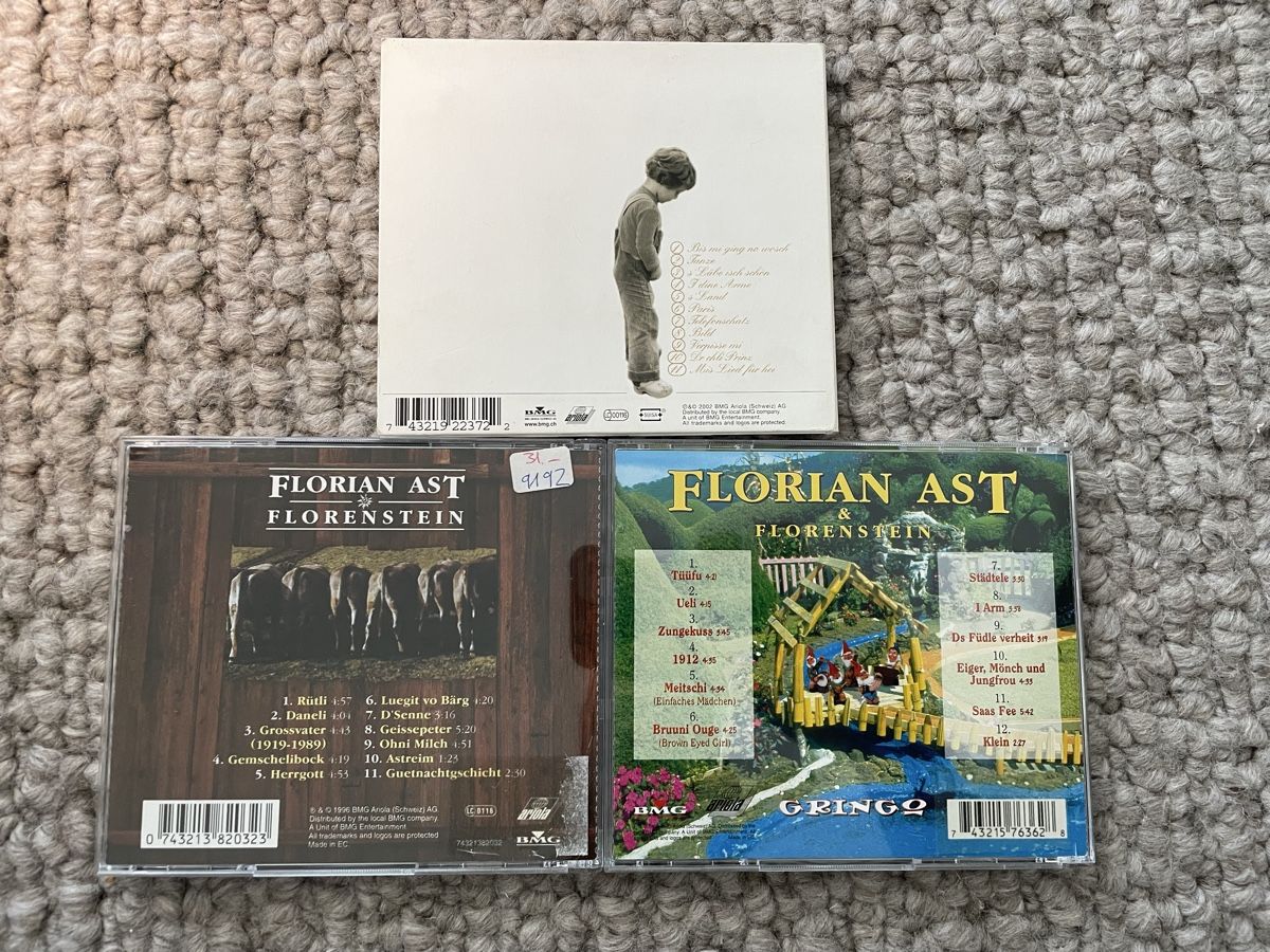 CD: 3x Florian Ast – Nuovo (secondo la descrizione) da Reinach AG venduto da trigger7811 1