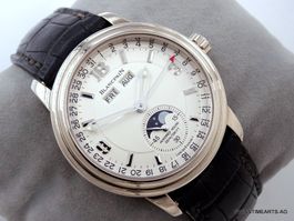 BLANCPAIN LEMAN 18K MONDPHASE VOLLKALENKALENDER AUTOMATIK