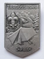 Pfadfinder Abzeichen TRAGÖSS 1949 Aluminium