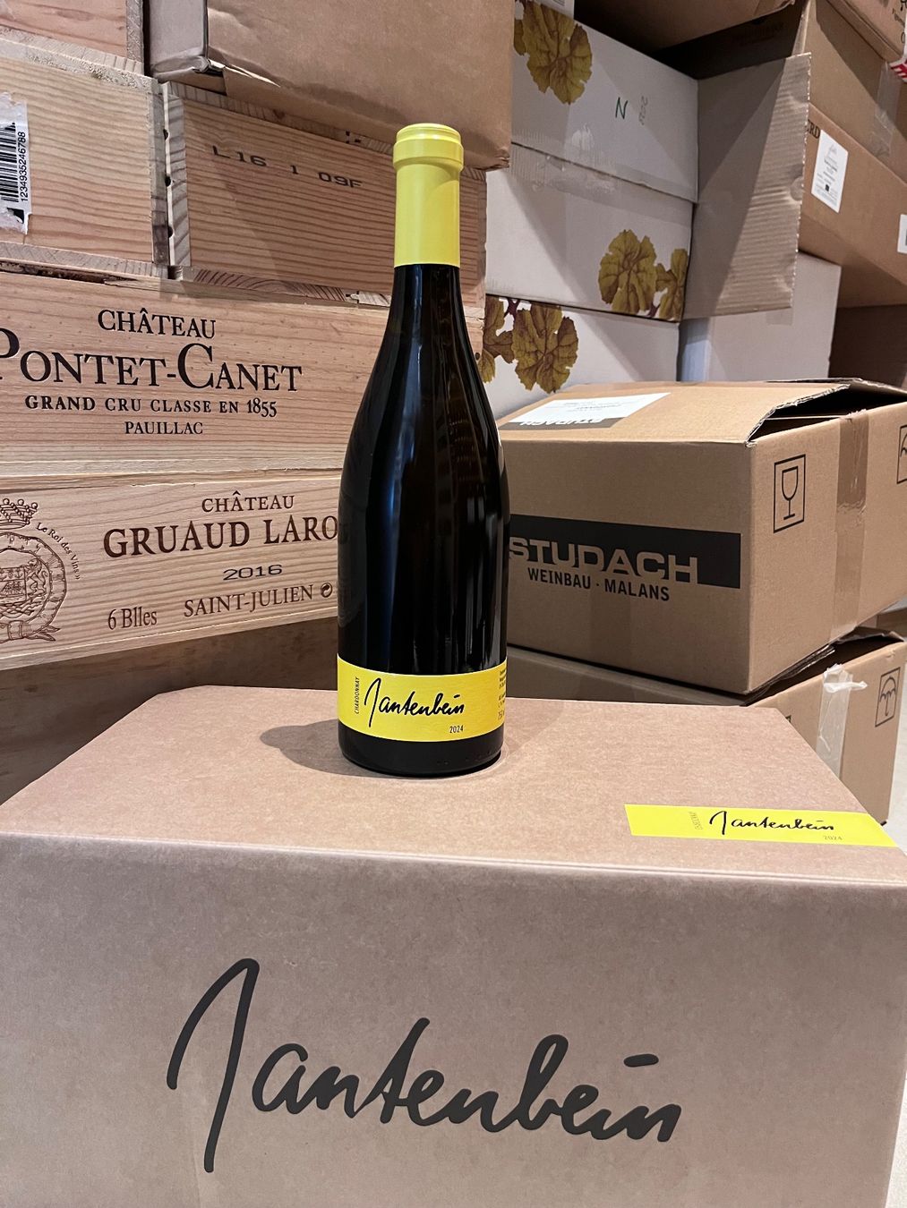 Wein: Gantenbein Chardonnay 2024 – Neu und originalverpackt aus Liestal von Rockthat 1
