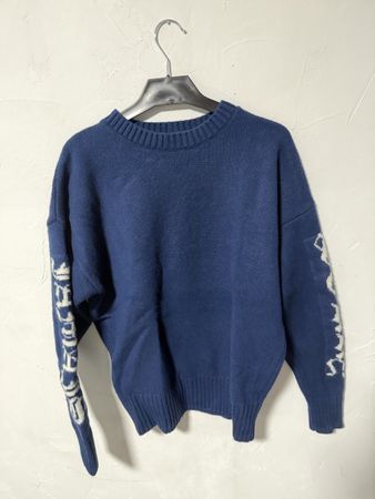 Pull Eleven Paris bleu taille M bon état