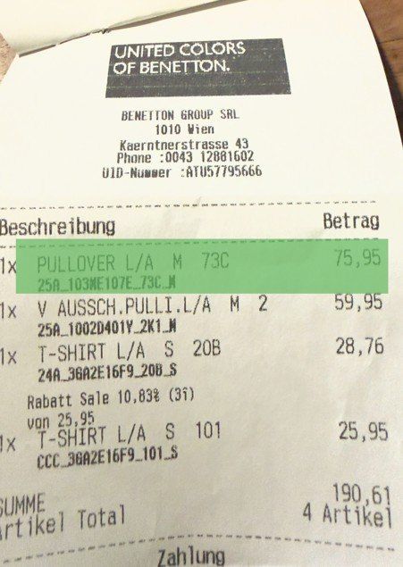 Benetton Maglioni & Felpe: BENETTON Pullover 📍**UNGETRAGEN** – Usato da Bern venduto da MarieBrocante 8