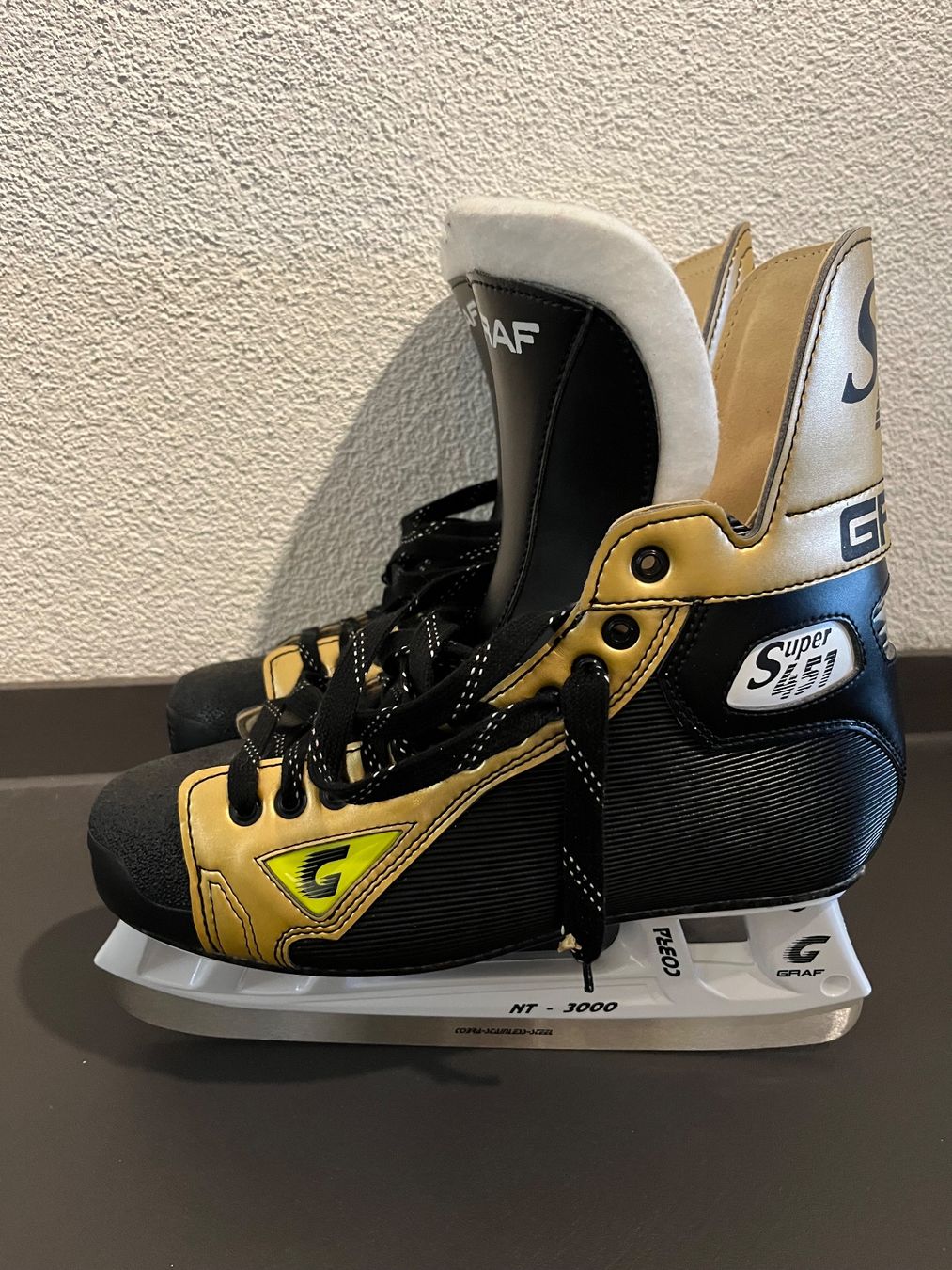 Pattini da ghiaccio: Eishockeyschuh Graf Super 451 – Nuovo (secondo la descrizione) da Schenkon venduto da Werroth 1