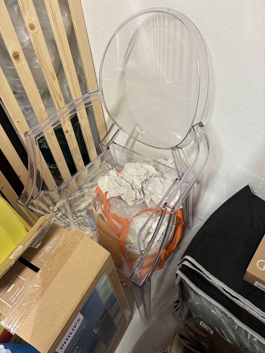 Kartell Sedie: Kartell ghost chair – Usato da Zürich venduto da Flaviavirginia 1