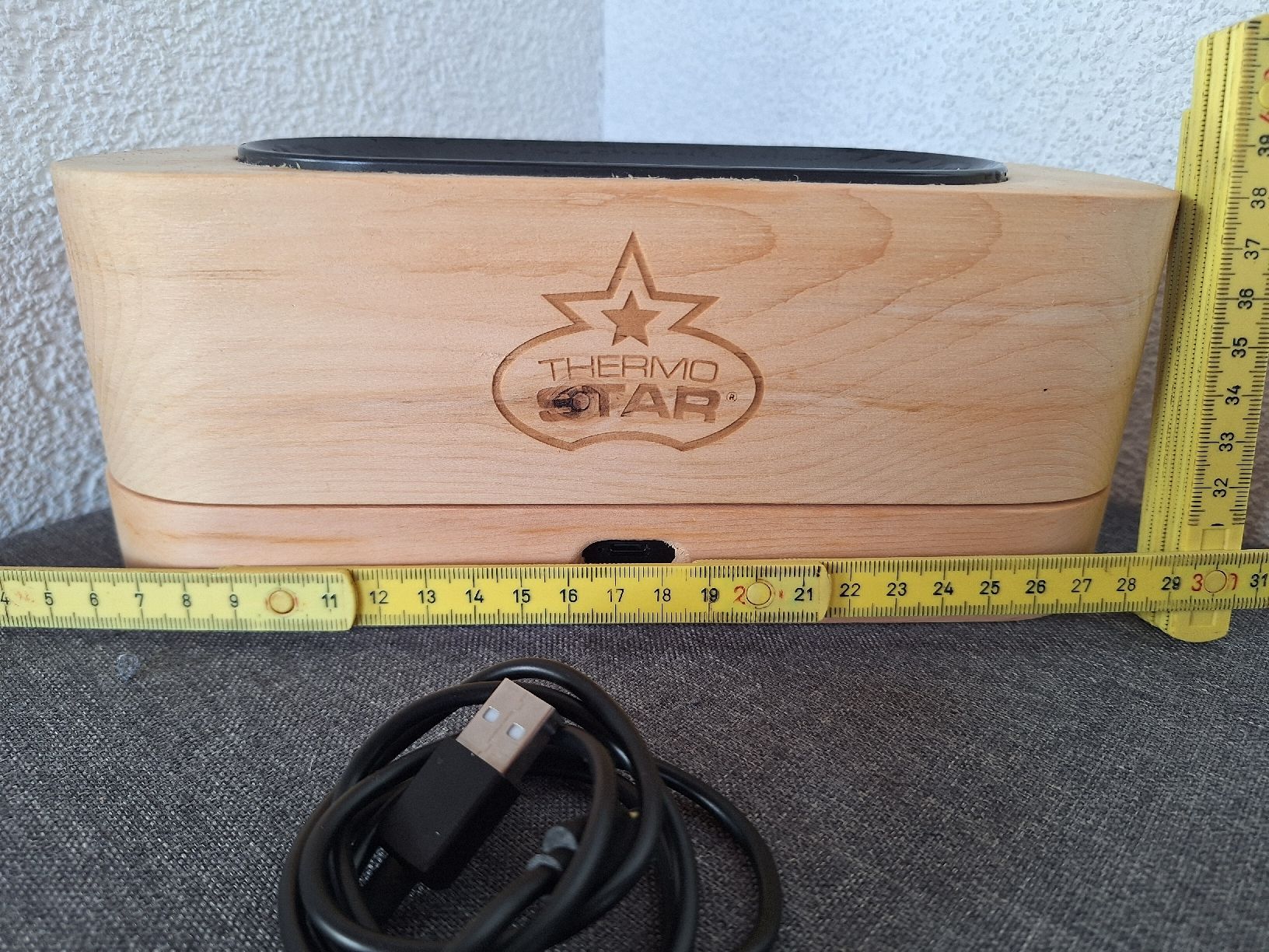 Diffusori di oli essenziali: Thermo Star Aroma Diffuser Zirbenholz Luftbefeuchter – Usato da Flums Hochwiese venduto da pfadan 1