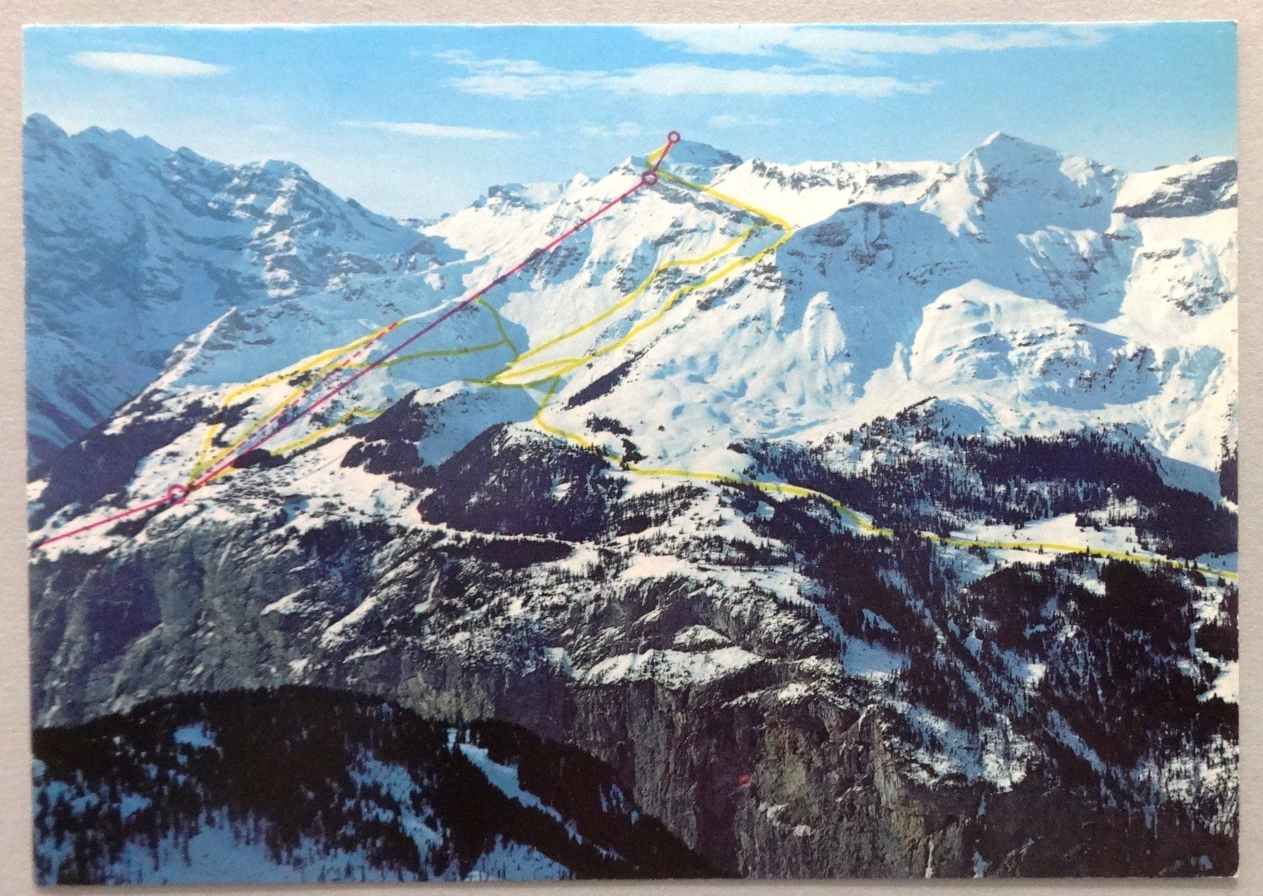 Cartes postales: Mürren, das Dorf "Uf der Mur" – D'occasion à Fétigny par Billy2miny