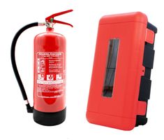 Feuerlöscher Schutzbox inkl. Gratis Feuerlöscher
