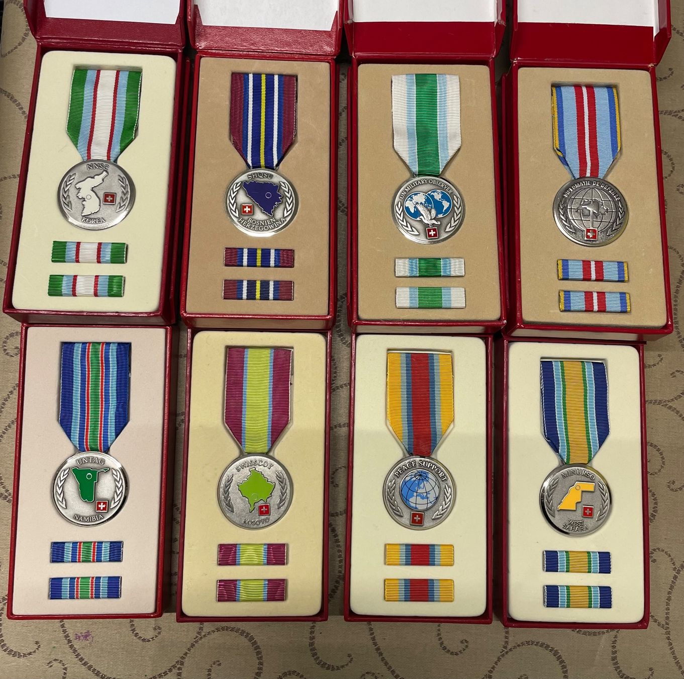 Medaglie: 8 Medallien Schweiz. Armee – Usato da Basel venduto da OrdenMax