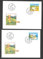 2 FDC 1163 - 1164 Serie Einzelmarken ET Bern 10.5.2005