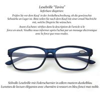Lesebrille Tavira DIV6 +1.0 +1.5 +3.0