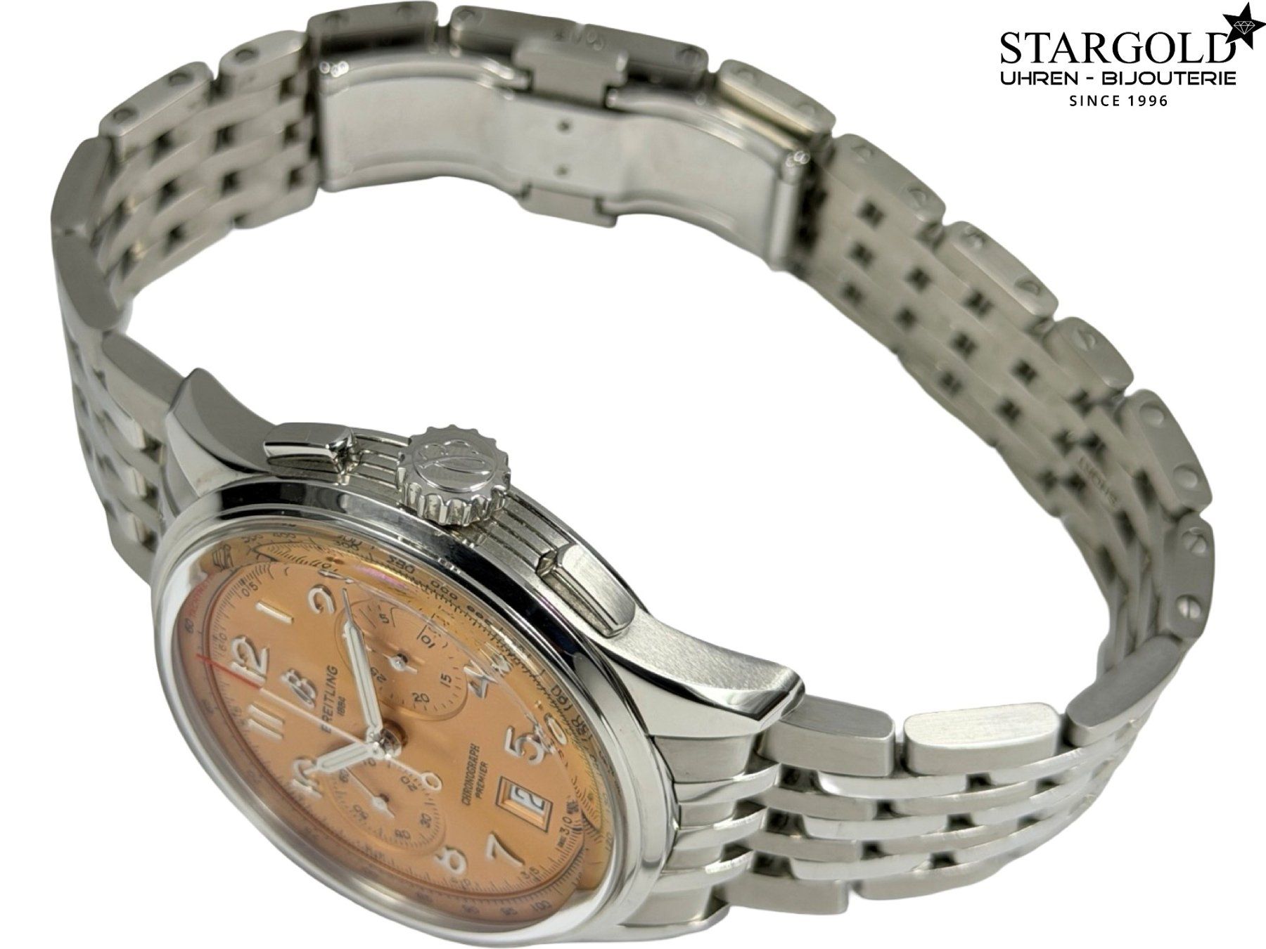 Breitling Uhren: Breitling Premier B01 Chronograph 42 - AB0145 – Gebraucht aus Zürich von Stargold-Uhren 4
