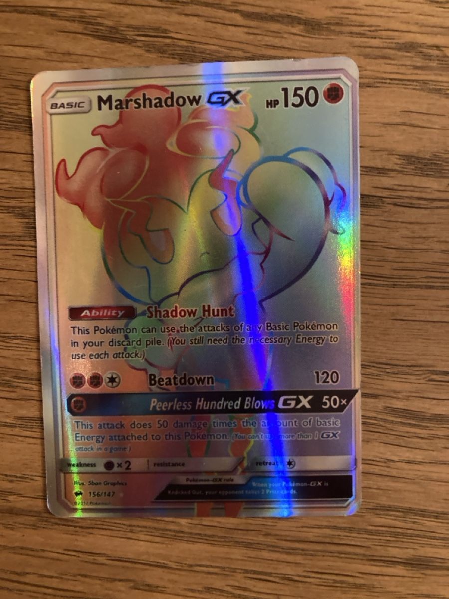 Pokémon Sammelbilder & Trading cards: Pokémon Marshadow Karte – Gebraucht aus Biberist von Steffi_1983