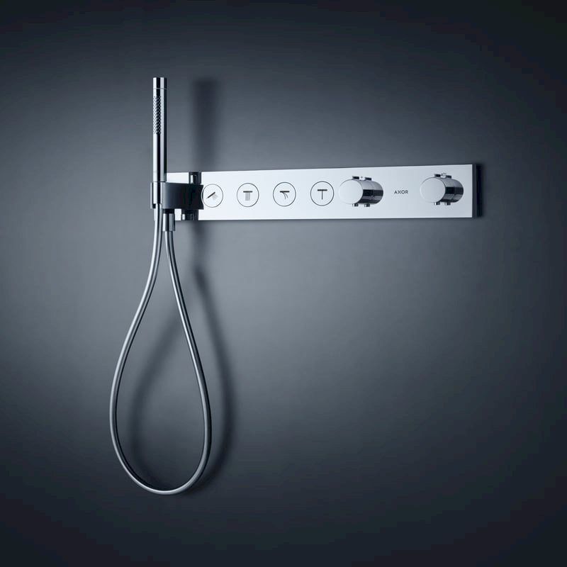 Hansgrohe Soffioni doccia: Hansgrohe AXOR Starck Handbrause chrom – Nuovo e nell'imballaggio originale da Bottighofen venduto da zaap 4