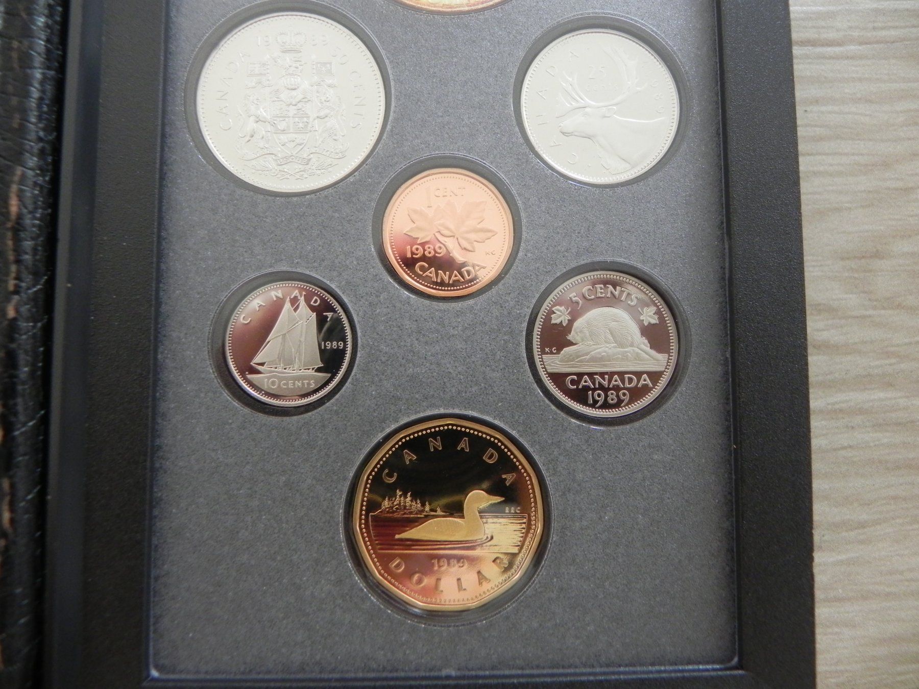 Toutes les monnaies: Original Münzenset - Mintset- Canada 1989 Proof - PP – Neuf avec emballage d'origine à Biel/Bienne par Gogolozi 5