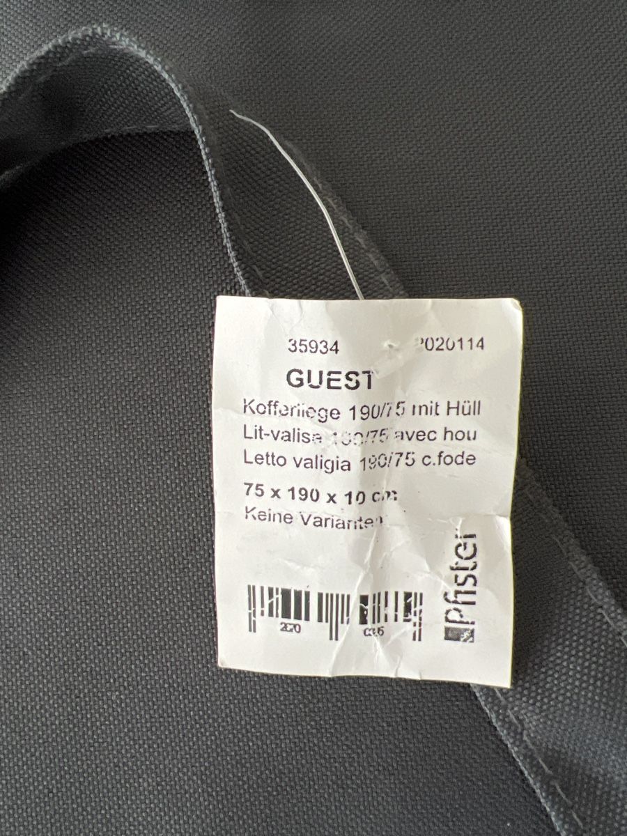 Pfister Materassi: Kofferliege 190x75 – Nuovo (secondo la descrizione) da Meierskappel venduto da Coke 1