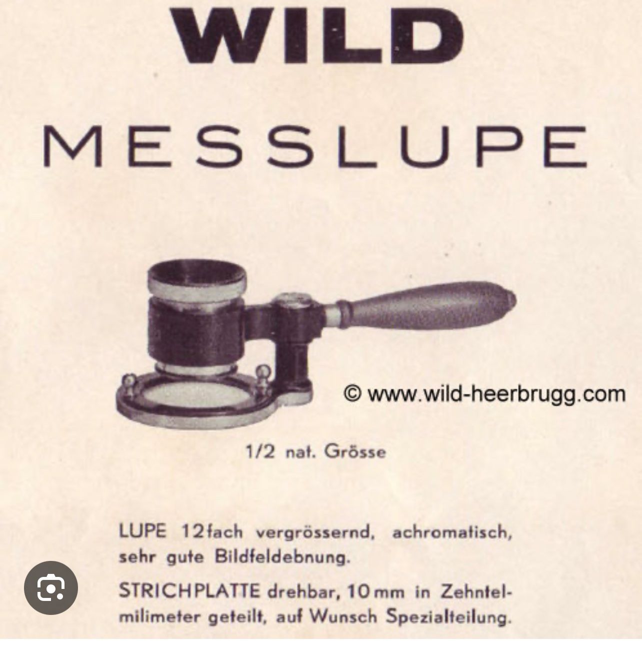 Altro per Ottica: Wild Messlupe (Antik) – Difettoso da Glattpark(Opfikon) venduto da ste_n99y 4