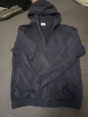 Sweat à capuche Lacoste bleu marine, taille 3 🐊