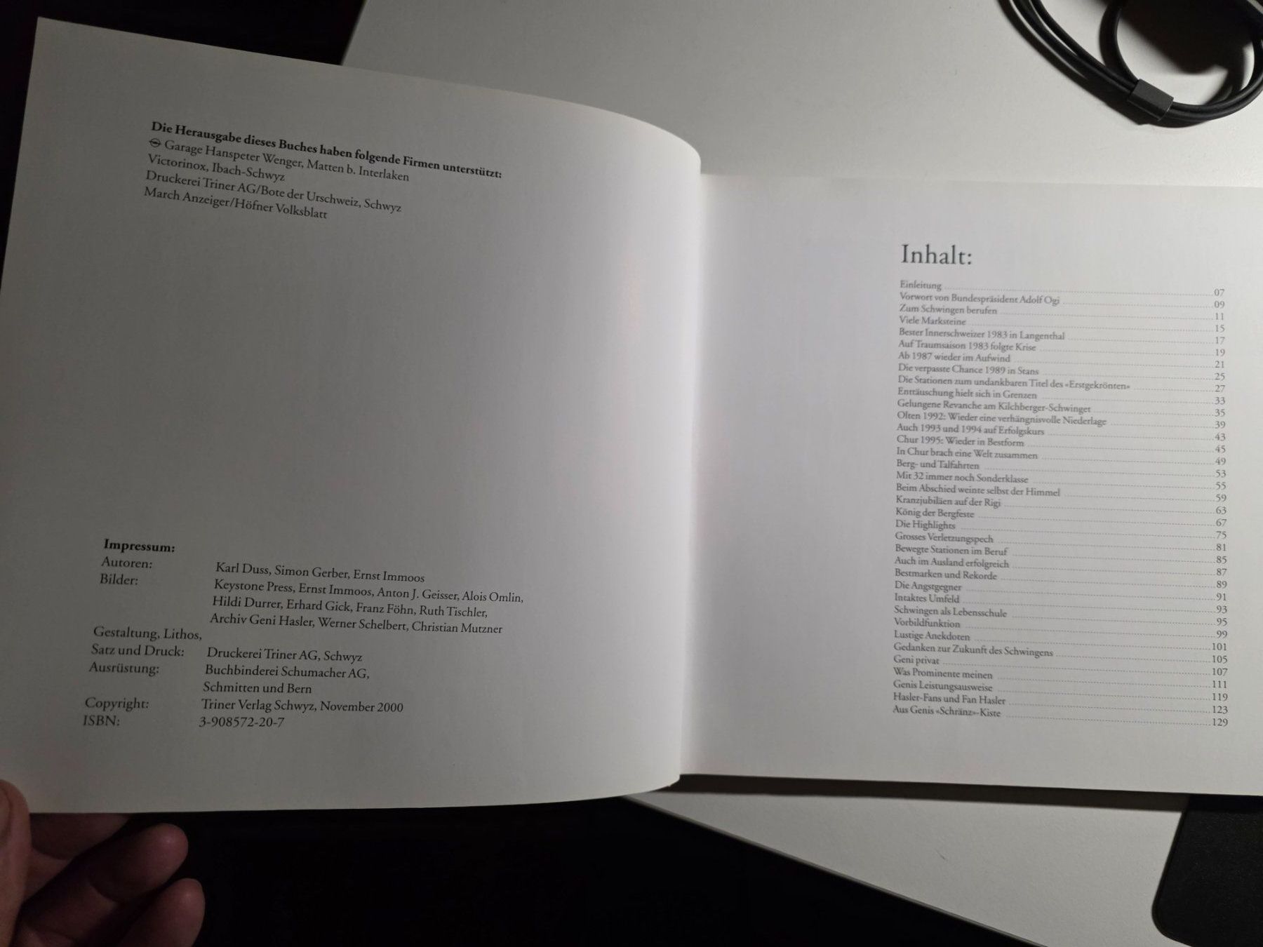 Bücher: Geni schränz - Eugen Hasler - Ein König ohne Krone - 2000 – Gebraucht aus Walterswil BE von Lonitti 5