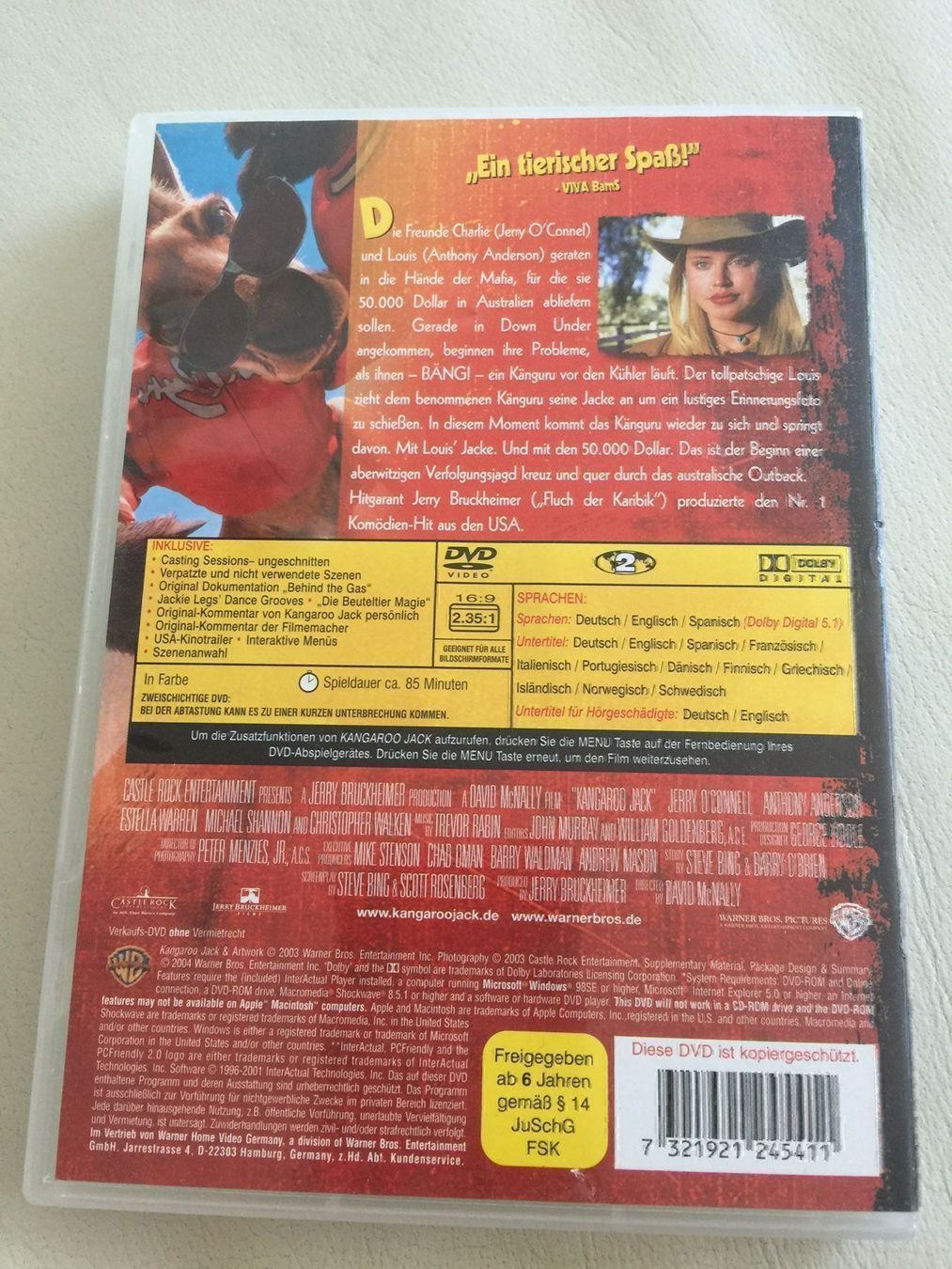 Tutti i DVDs: Kangaroo Jack – Usato da Jona venduto da Mister_N0 1