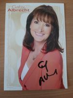 Gaby Albrecht - handsignierte Autogrammkarte