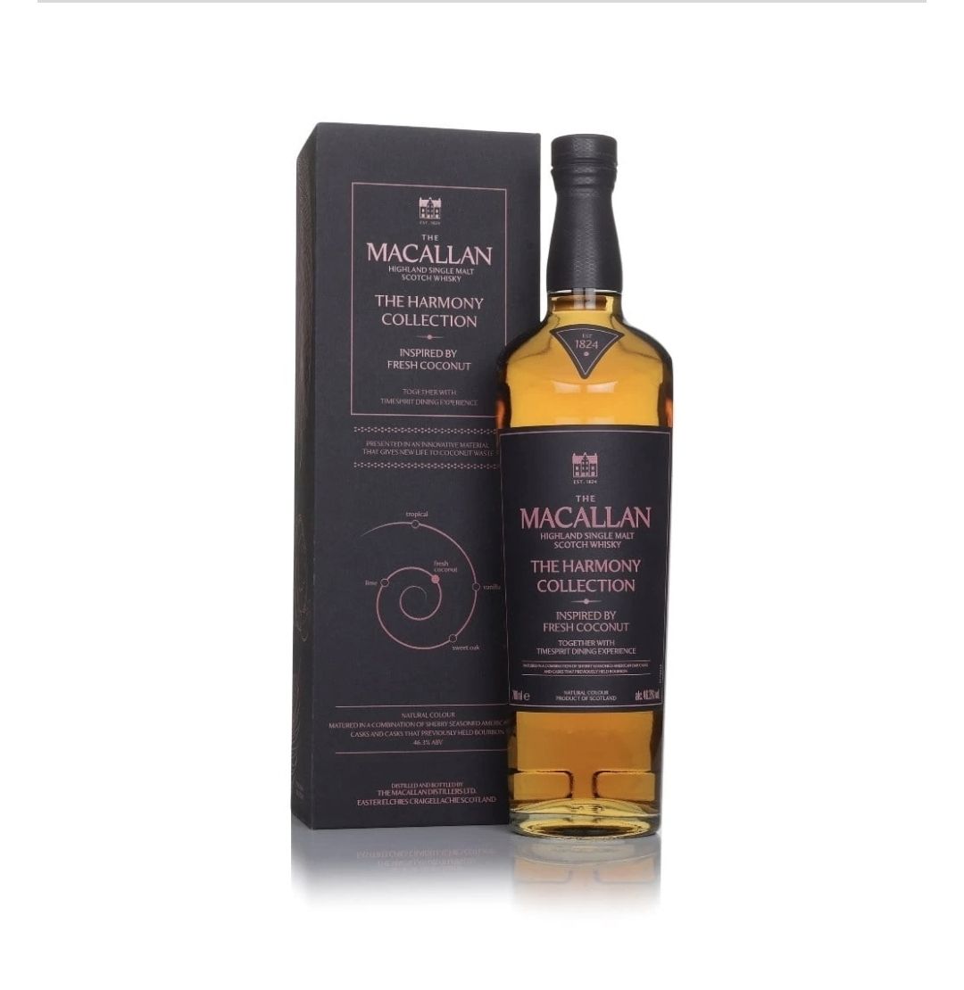 Macallan Spiritueux: Macallan The Harmony Collection Inspired by Fresh Coconut – Neuf avec emballage d'origine à Bouveret par Exclusive_Spirits