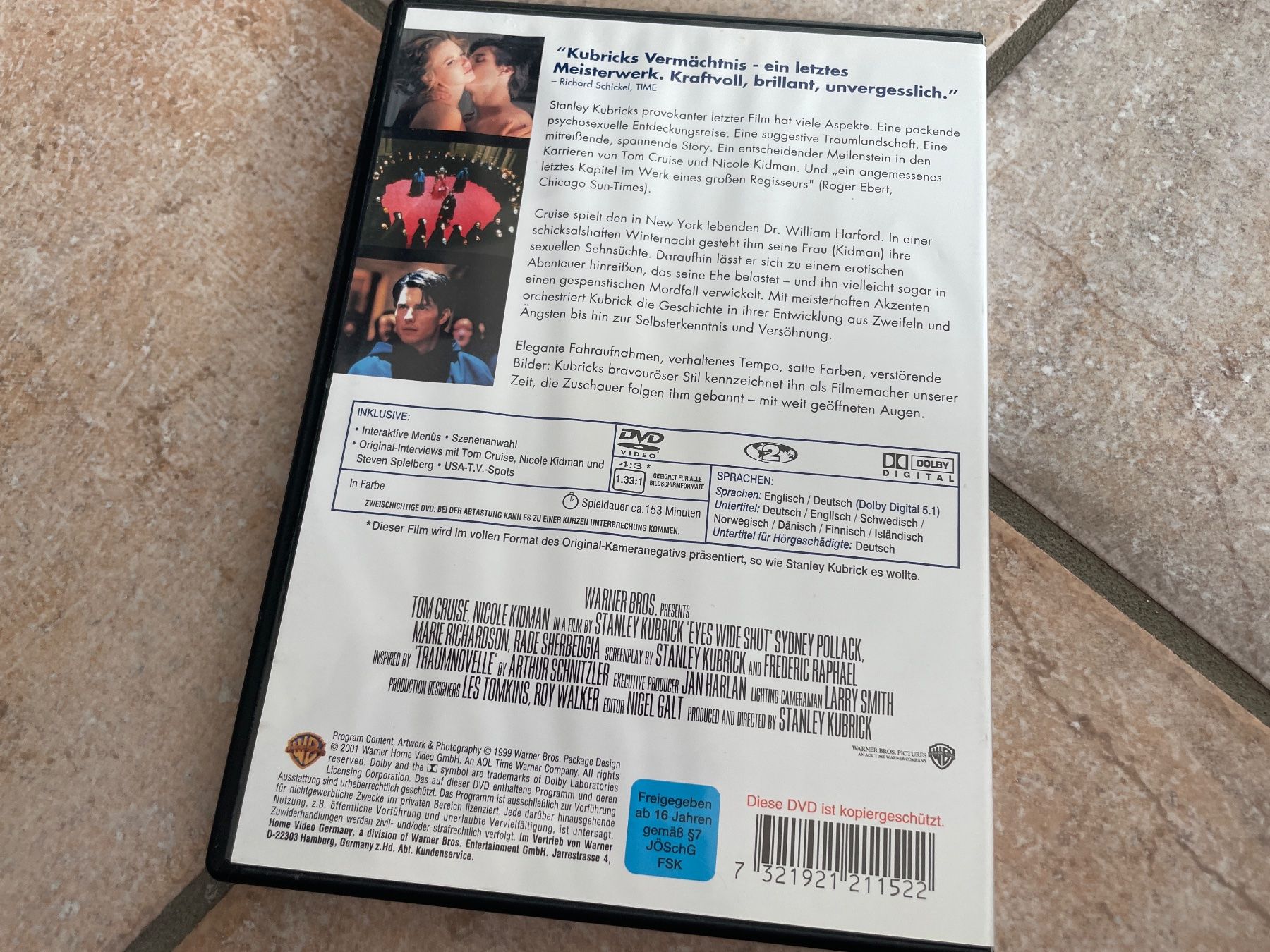 Tutti i DVDs: Stanley Kubricks Eyes Wide Shut - DVD – Usato da Zwingen venduto da veilchen_123 2