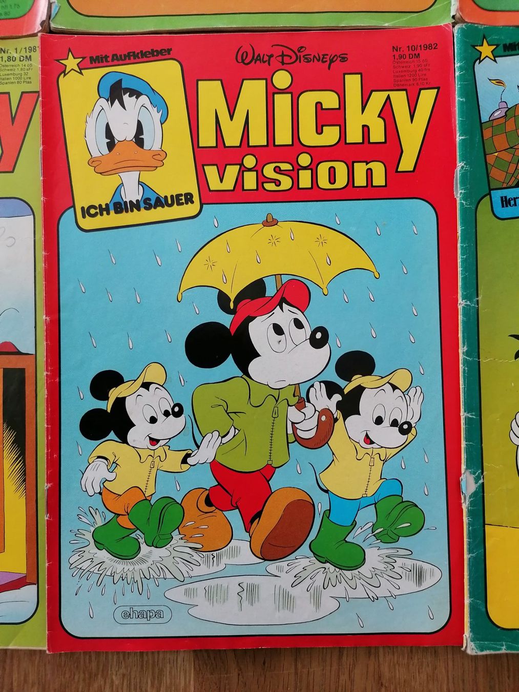 Fumetti: Micky Vision Hefte 1978-1987  8Stk. – Usato da Basel venduto da vintagecollector 6