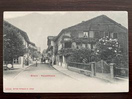 BRIENZ Hauptstrasse, belebt, ungelaufen