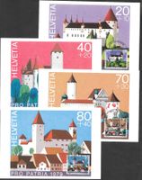 Pro Patria 1979 Serie 4 Maximumkarten gest. 1.8.1979