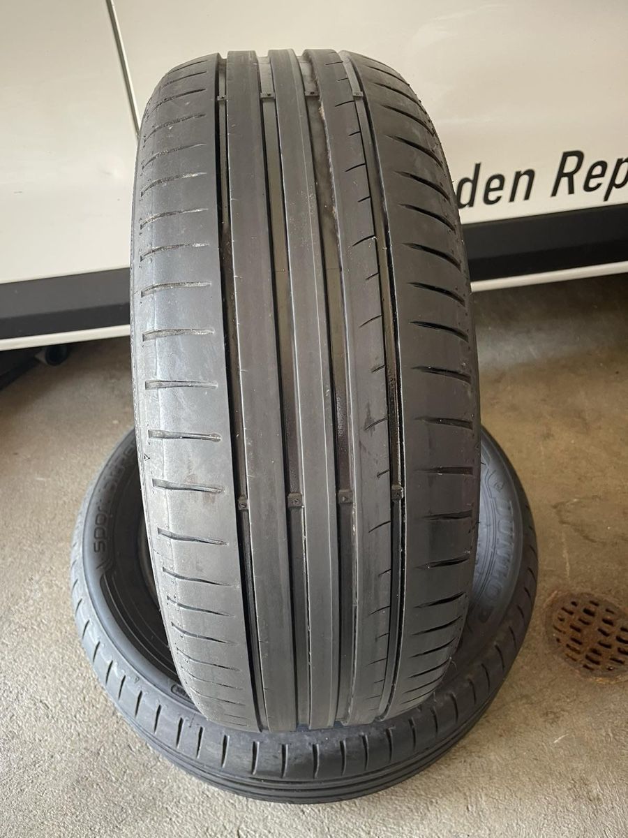 Pneumatici & Ruote complete: Dunlop 205/55/16 Sommer  – Usato da Grosswangen venduto da her_59rt
