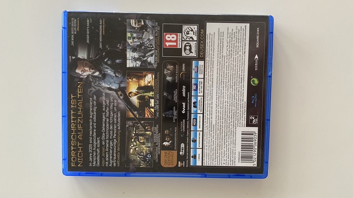 Sony Spiele: Deus Ex Mankind Divided Day One Edition PS4 Game – Gebraucht aus Münchringen von loo_b7bd 2