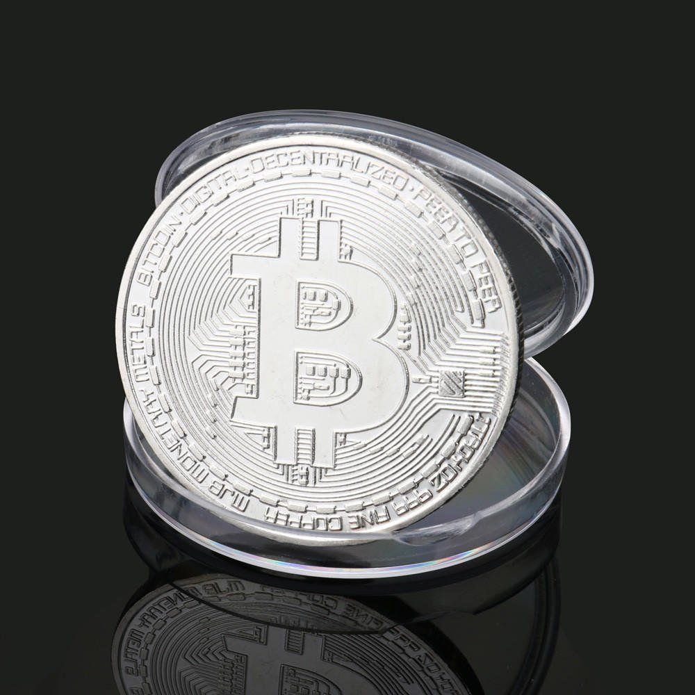 Tutti le monete: Pièce bitcoin grise (crypto) – Usato da Villa (Evolène) venduto da Allan3