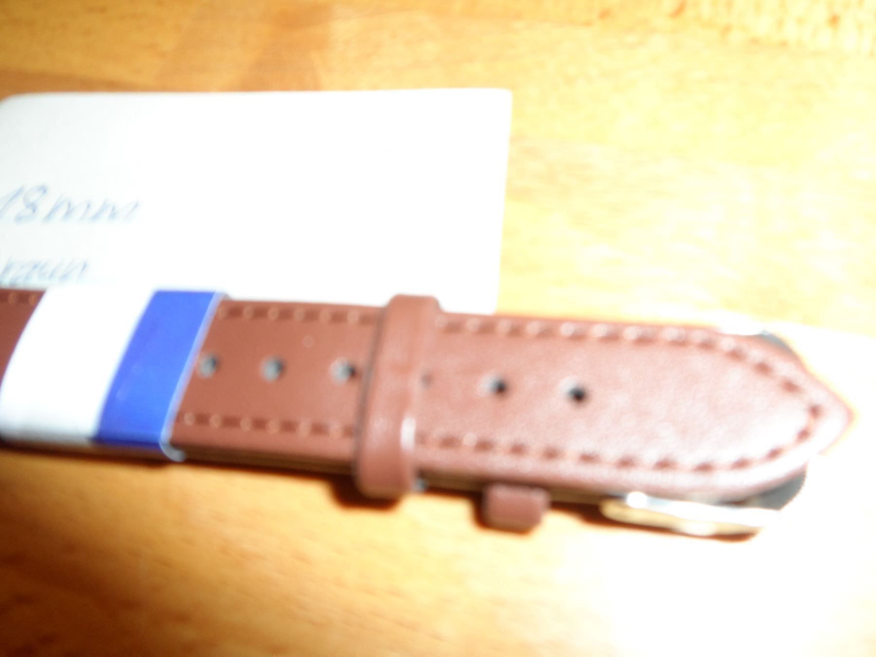 Bracciali & Braccialetti: 10 x Uhrenarmband, brauen, 18mm – Nuovo e nell'imballaggio originale da Riehen venduto da tamola67 1